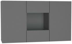 Комод Поинт Серый графит тип-1.2