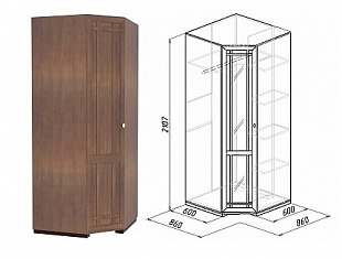Шерлок  10 Шкаф угловой (стандарт)