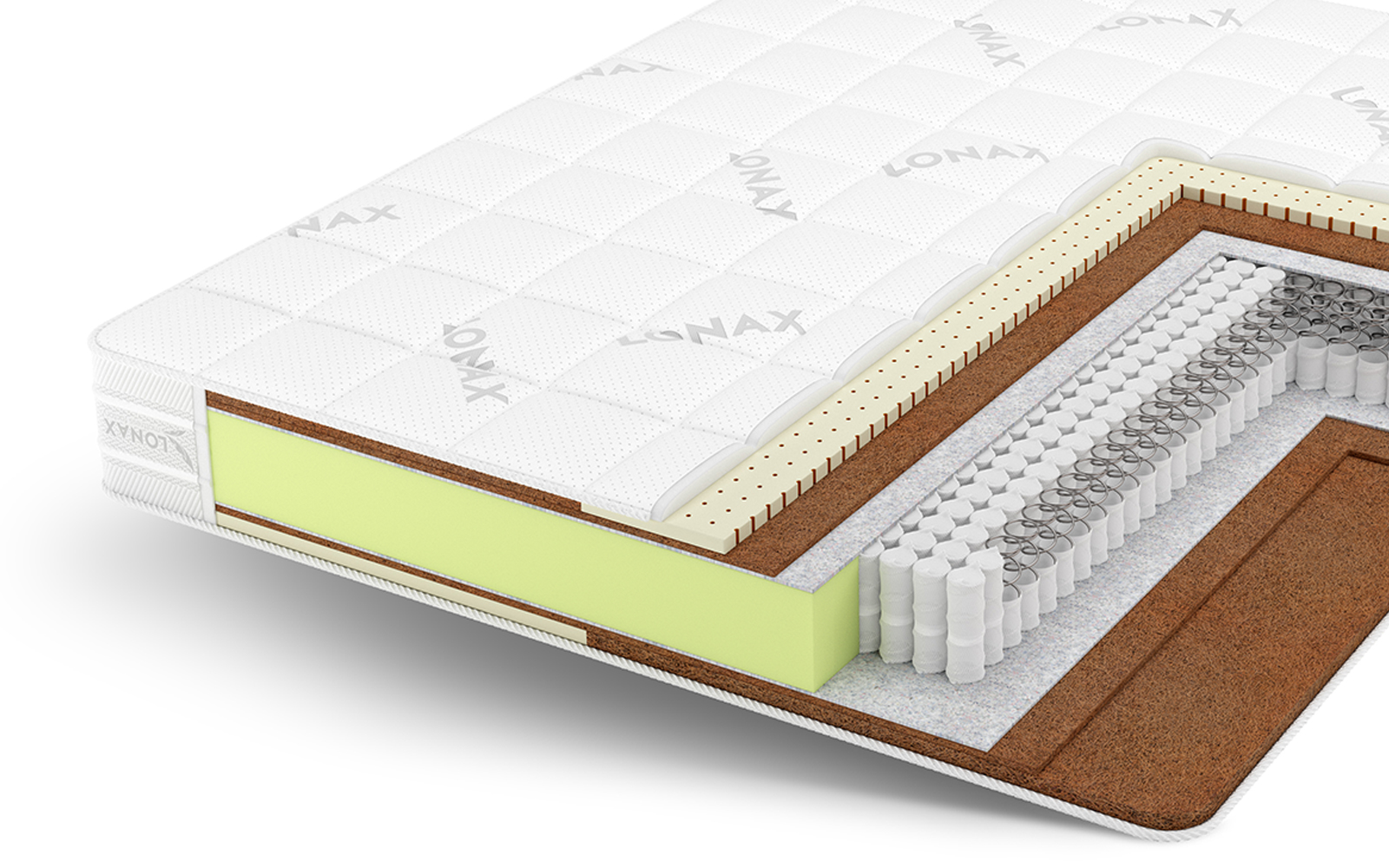Матрас Lonax Duet Cocos-Medium S1000