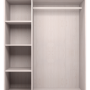 06 Афродита Шкаф для платья и белья 3-х с зеркалом (без карниза) 06 Афродита Шкаф для платья и белья 3-х с зеркалом (без карниза)